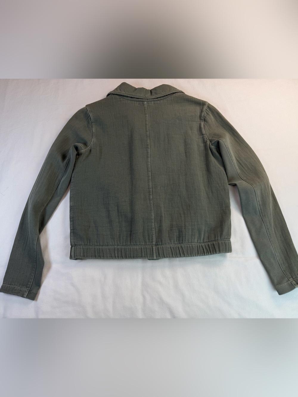 James Perse Olive Green Utility Jacket - Picture 12 of 12